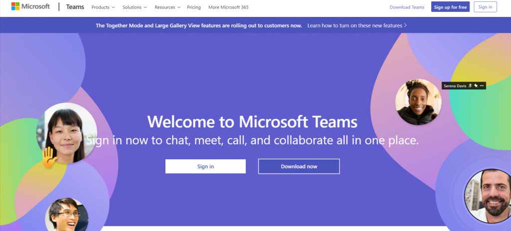Microsoft Teams - the best communications tool for sales teams.