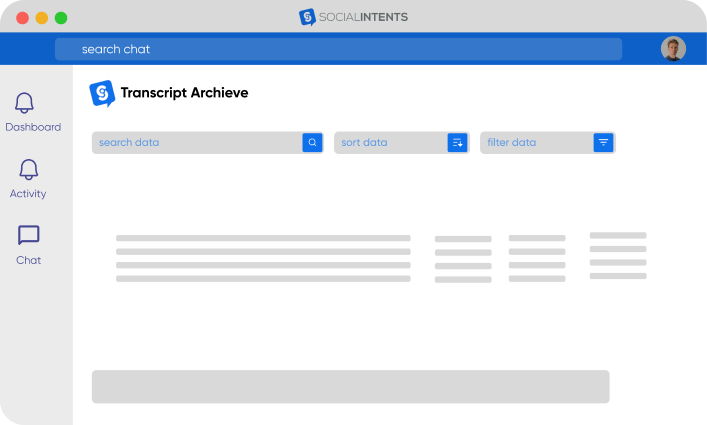 Live Chat Transcripts